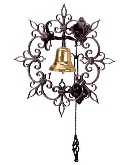 GALBUSERA Kovaný zvonek na zeď model 3022